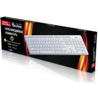 Клавиатура Smartbuy 204 USB White фото 2